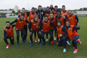 Paulistão: Marlone, Rodrigo Caio e base são lembrados em treino do Corinthians