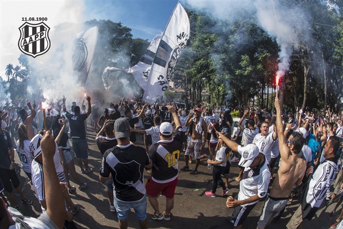 Torcida pontepretana promete uma grande festa na chegada do Gorilão