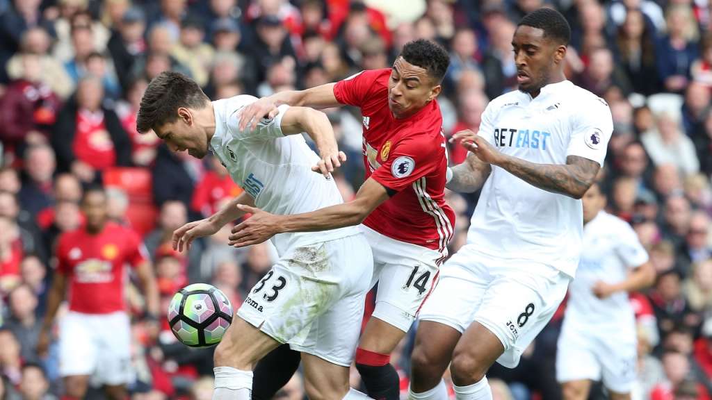 Manchester United e Swansea ficaram no empate na manhã deste domingo