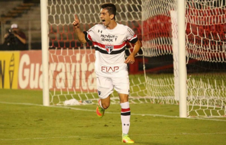 Promessa são-paulina, Shaylon pode parar no Guarani. (Foto: Érico Leonan / SPFC)