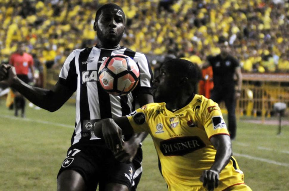 Botafogo comanda o favoritismo contra o Barcelona-EQU na Libertadores