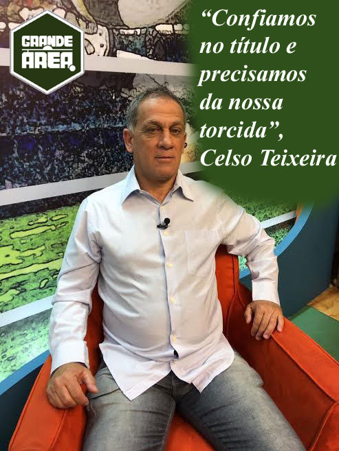 Celso Teixeira aposta na força da torcida para Treze encerrar seca de títulos no Paraibano