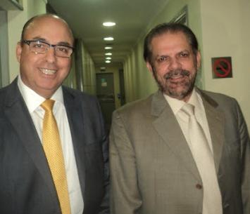 Edivaldo Ferraz e Reinaldo Carneiro Bastos: dupla fez do Futebol Sustentável um sucesso