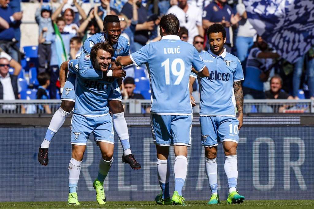A Lazio aplicou a maior goleada do dia - 7 a 3 na Sampdoria