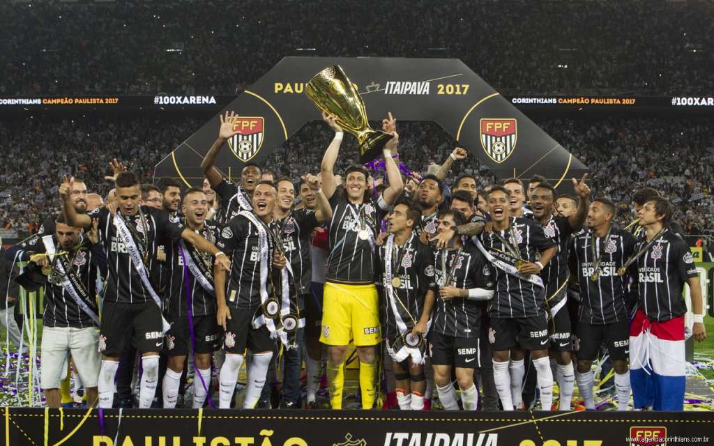 Corinthians foi campeão do Campeonato Paulista