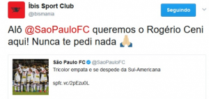 Íbis pede contratação de Ceni e torcida fala em Luxa no São Paulo