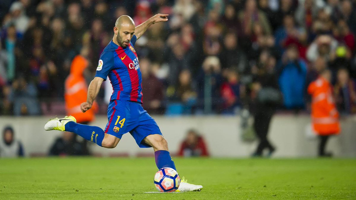 Espanhol: Mascherano sofre lesão na coxa e pode perder rodada final