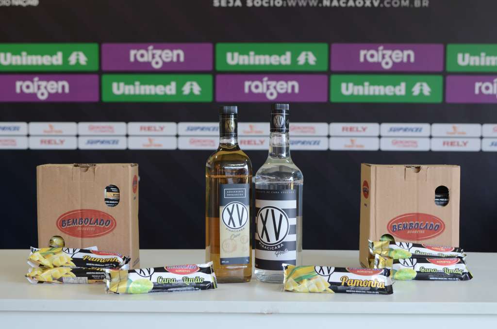 XV de Piracicaba lança linha oficial de cachaças e picolés em parceria com empresas 2 0002050242488 img