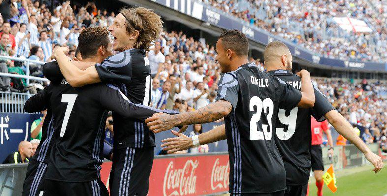 Com os 2 a 0 no Málaga, o Real Madrid garantiu o título do Campeonato Espanhol Com os 2 a 0 no Málaga, o Real Madrid garantiu o título do Campeonato Espanhol