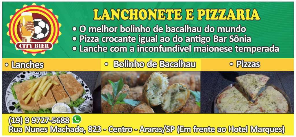 Pizzarias em Centro, Araras - SP