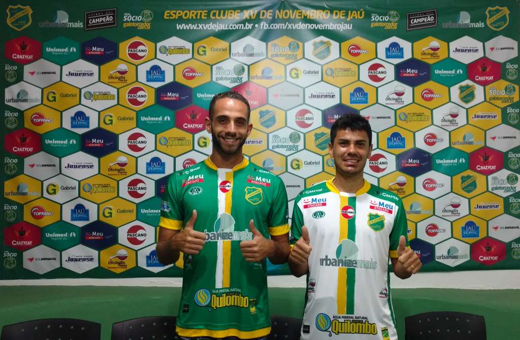 Kauê e Léo Barbosa retornam ao XV de Jaú - FOTO: Tiago Pavini/XV de Jaú
