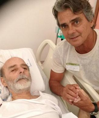 Gilson Gênio no hospital lado de Gilcimar. Foto: Edmar Ferreira