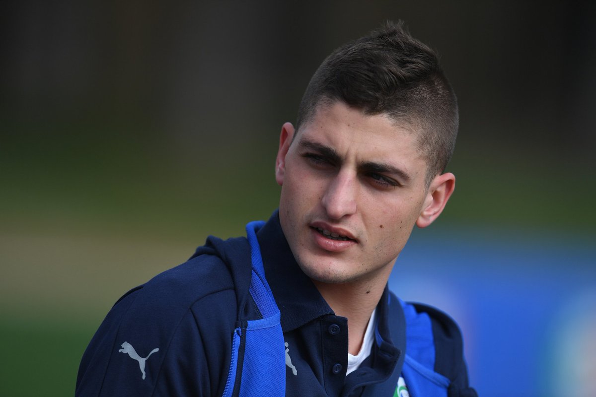 Lesão causa corte de Verratti da Itália para jogos contra Uruguai e Liechtenstein