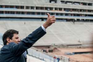 Haddad vai depor sobre suposto pedido de propina de promotor na Arena Corinthians