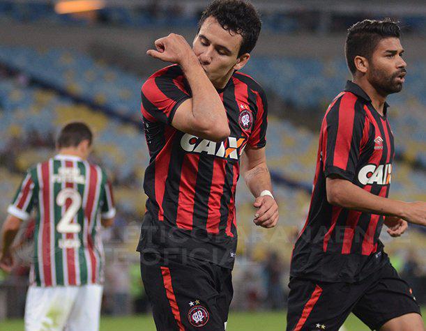 Pablo comemora o gol do Rubro-Negro no Maracanã (Foto: Divulgação/Atlético-PR)