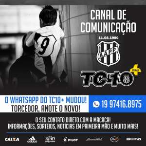 Com novos planos e preços, Ponte Preta aumenta número de Sócio TC 10+