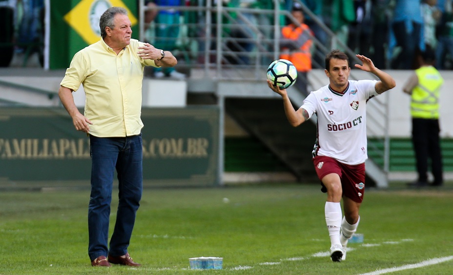 Abel Braga evitou críticas ao time do Fluminense, após derrota para Palmeiras