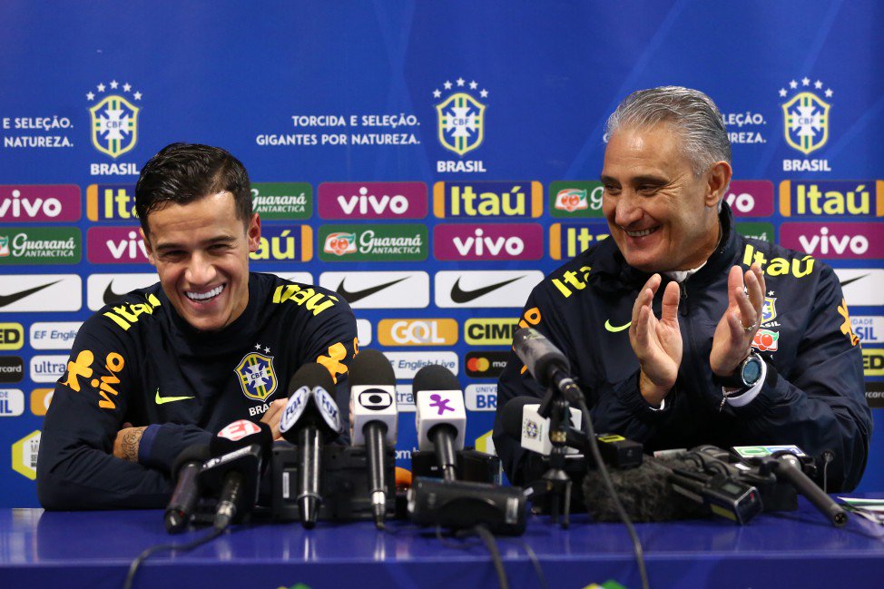 Philippe Coutinho será o capitão do Brasil no amistoso com a Austrália