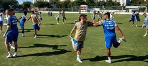 Grêmio faz trabalho regenerativo no Rio visando o duelo com o Cruzeiro