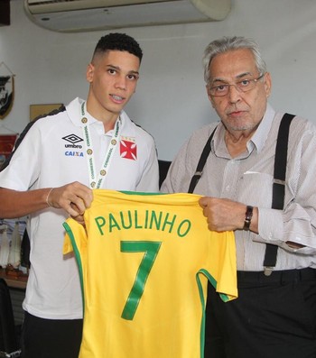 Atacante de 16 anos, Paulinho é novidade em treino do Vasco visando o clássico de quarta 2 0002050249314 img