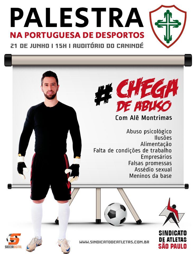 Portuguesa receberá palestra de abuso sexual oferecida pelo Sindicato de Atletas 2 0002050249408 img