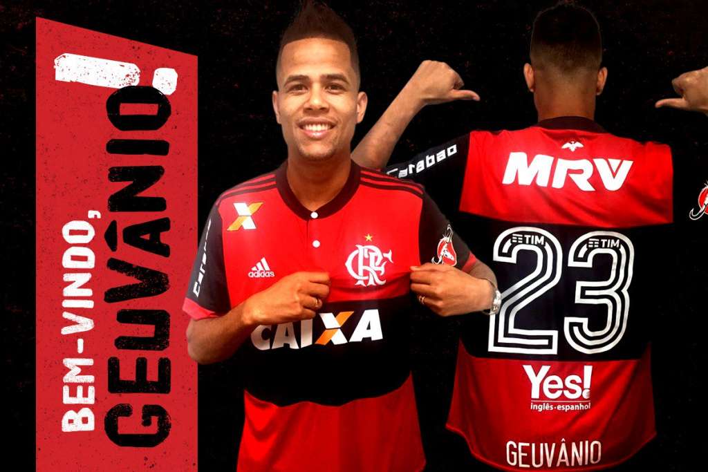  Flamengo oficializa contratação do atacante Geuvânio