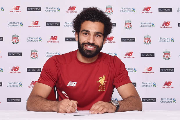 Inglês: Liverpool contrata atacante Salah, da Roma, por 42 milhões de euros