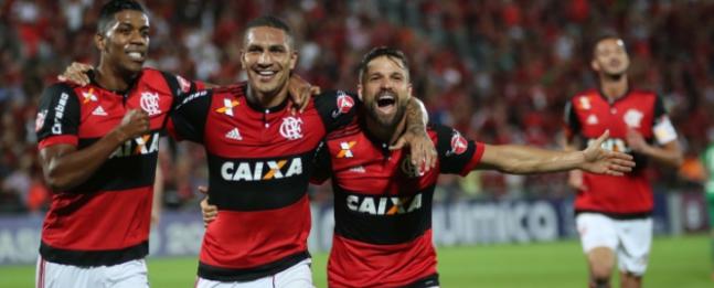 Flamengo deslancha em cima da Chapecoense com gols de Diego (2) e Guerrero (3)