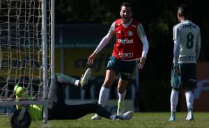 Em treino fechado, Palmeiras encerra preparação para enfrentar Ponte