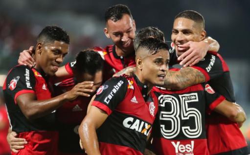 Flamengo fez dois belos gols e saiu na frente diante do Santos