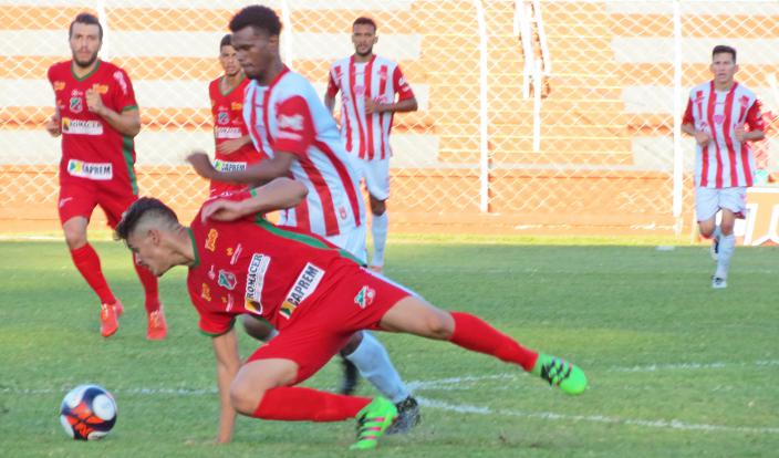 Noroeste e Velo Clube fizeram um jogo equilibrado em Bauru com empate por 1 a 1. Foto: Bruno Freitas