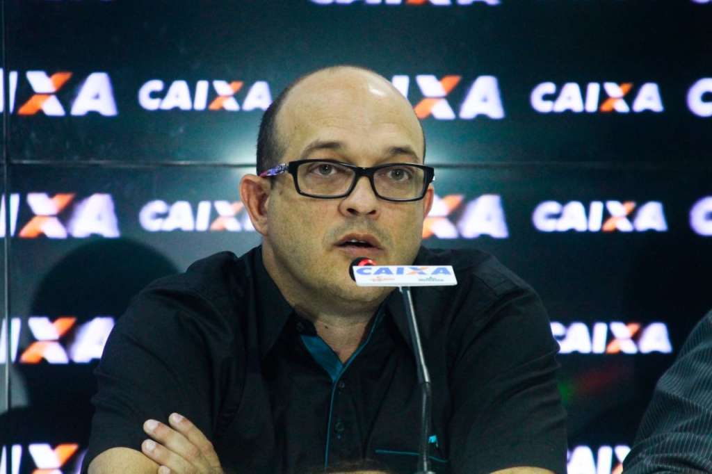 Tony Couceiro foi empossado como novo presidente na coletiva desta quinta-feira (Créditos: Fernando Torres/Paysandu)