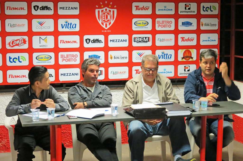 Roger Yafushi, Estevan Pegoraro, Toninho Rodrigues e Reinaldo Mandaliti