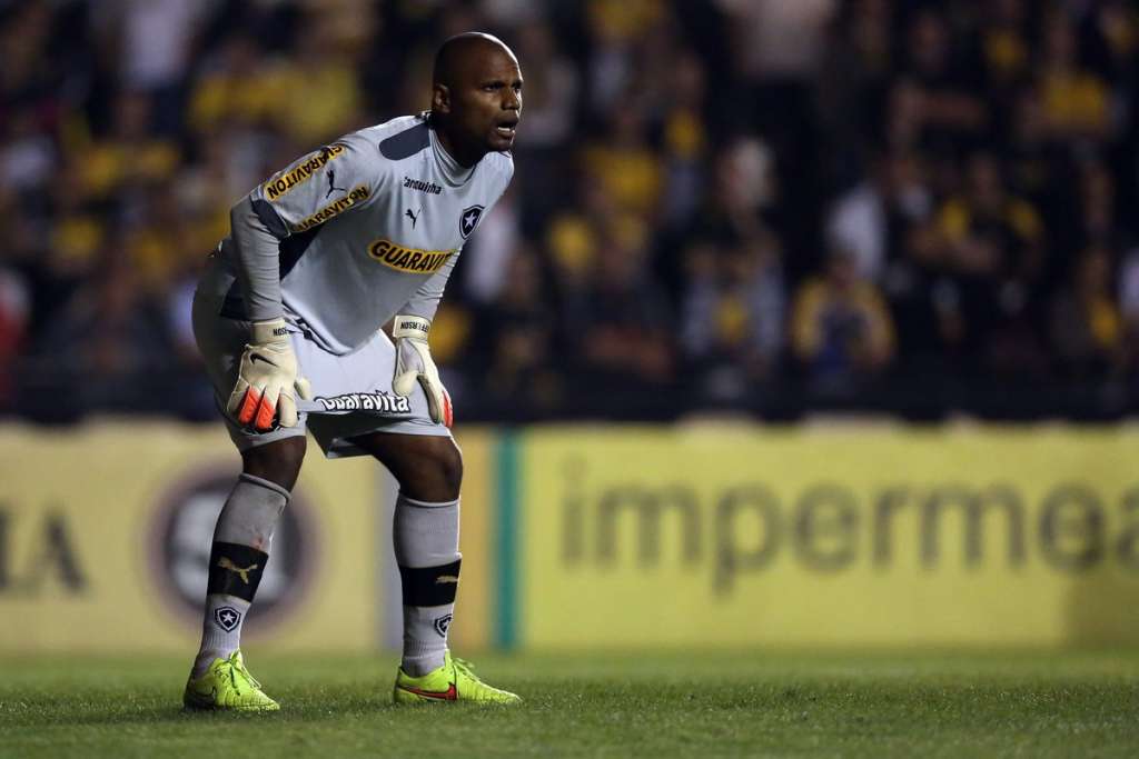 Jefferson defendeu a cobrança de pênalti de Rafael Moura e ainda realizou outras intervenções difíceis 