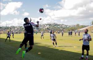 Atlético-MG treina no Rio antes de retorno a Belo Horizonte