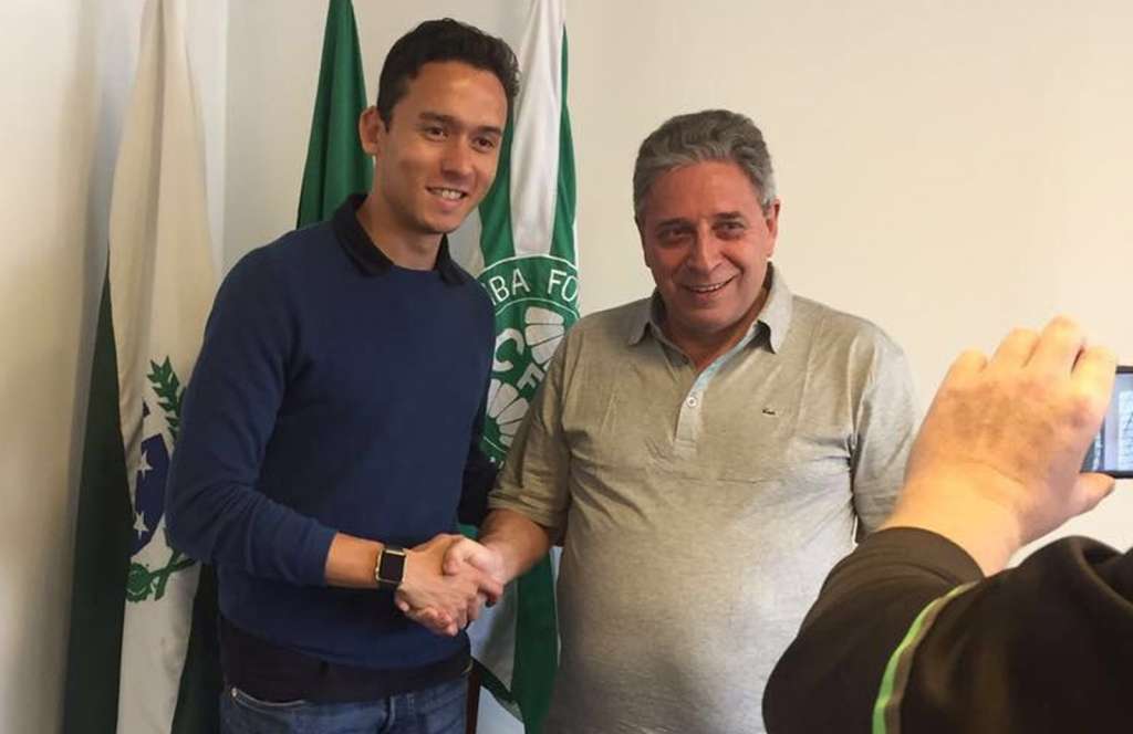 Keirrison assinou com o Coritiba até julho de 2018