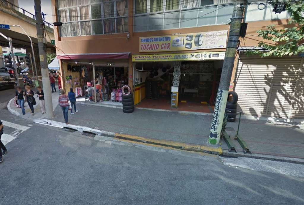 Possível local onde aconteceu a briga entre torcedores e consequentemente a morte de Leandro de Paula