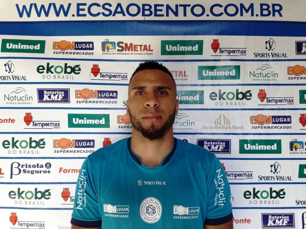 Nilson foi apresentado como jogador do São Bento