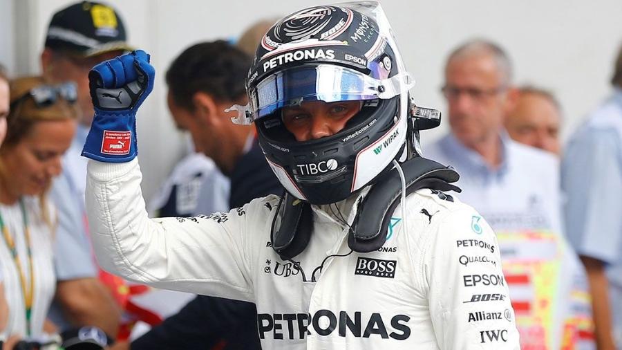 F1: Bottas volta a superar Hamilton e lidera segundo treino livre em Silverstone
