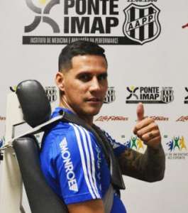 Novo 'gringo' da Ponte Preta, Jorge Mendoza, espera logo ajudar seus companheiros