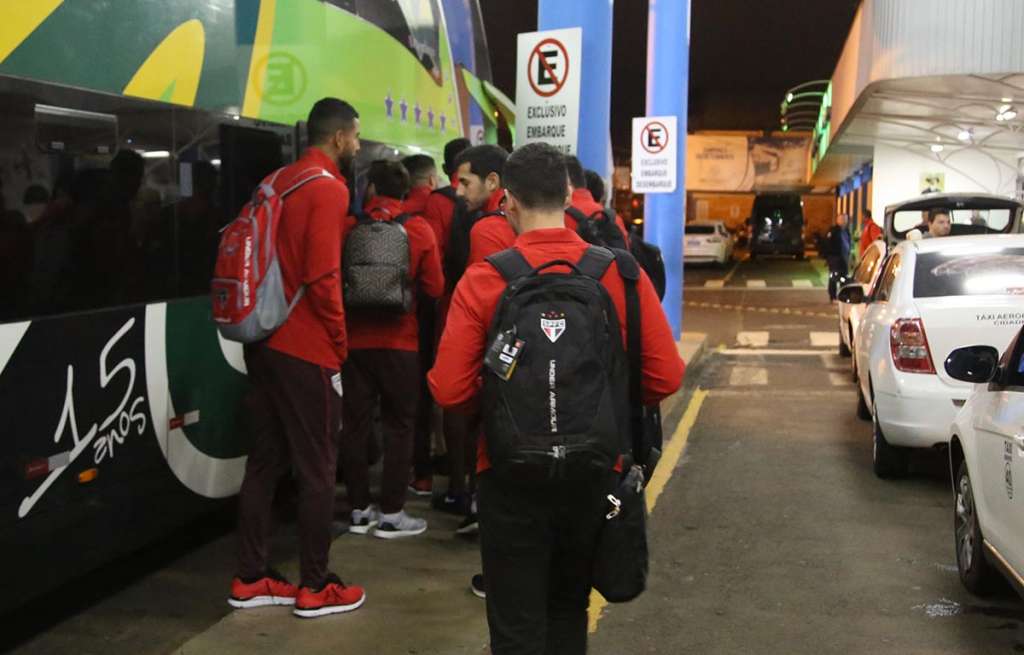 São Paulo teve complicação em sua volta à capital