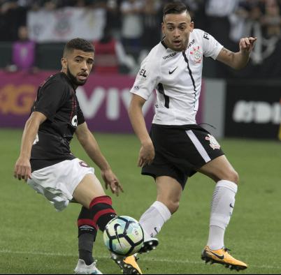 Corinthians sofreu o empate nos minutos finais com o Atlético-PR