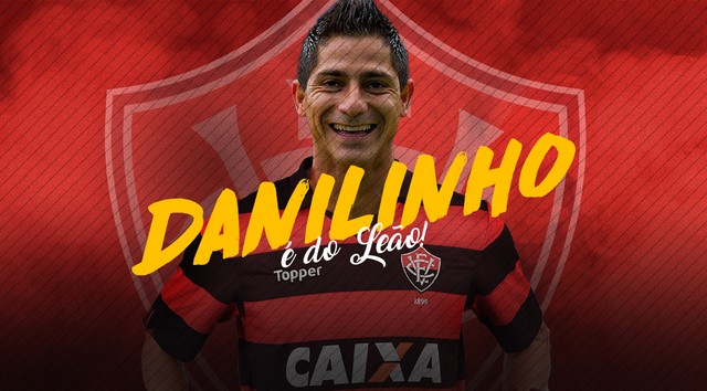 Ex-Fluminense e Atlético-MG, Danilinho é oficializado no Vitória
