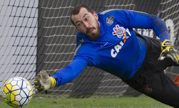 Corinthians não liberou Walter para o rival São Paulo. (Foto: Daniel Augusto Jr / Ag Corinthians)