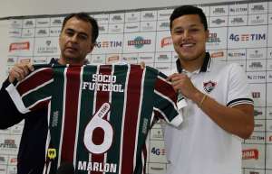 Marlon é apresentado no Fluminense e poderá enfrentar o Cruzeiro nesta quinta
