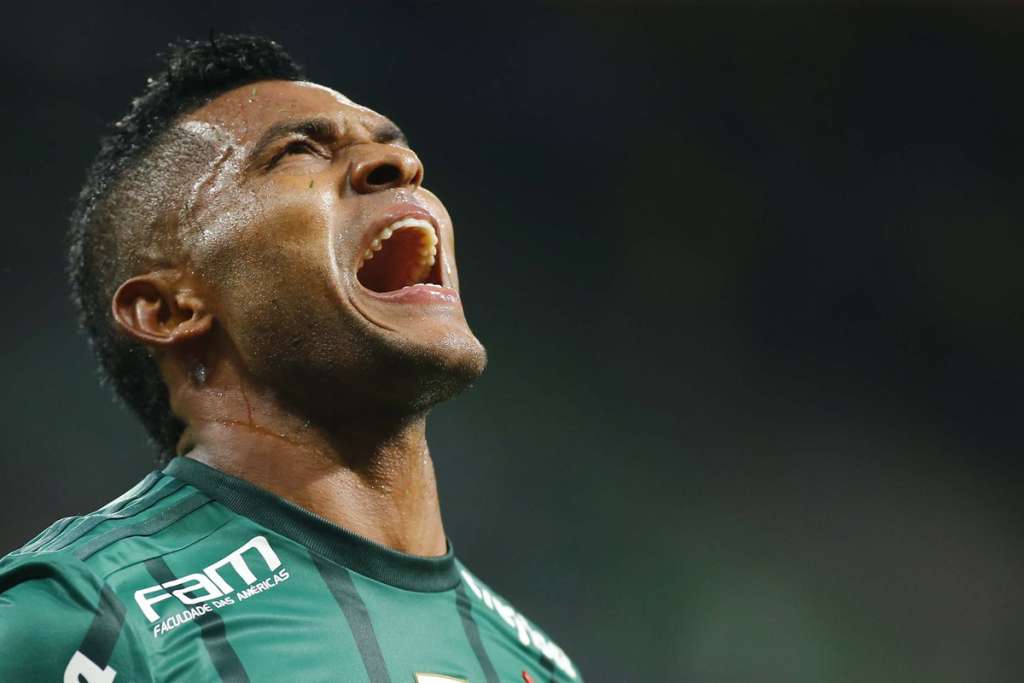 Sem marcar, Borja vira a única esperança para o ataque do Palmeiras