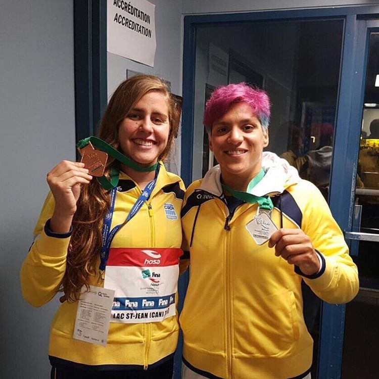 Natação: Após 1 ouro e 2 bronzes em Mundial, Ana Marcela Cunha festeja prata no Canadá