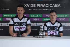 Copa Paulista: Reforços, Felipe Merlo e Ícaro são apresentados no XV de Piracicaba