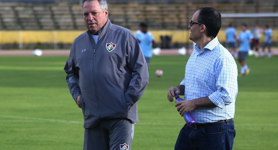 Abel Braga comanda treino após morte do filho e vai para o jogo do Flu contra o Sport 2 0002050257833 img