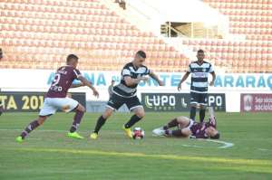 Copa Paulista: Piracicabano e revelado pelo XV, Lucas Cunha comemora 1º gol